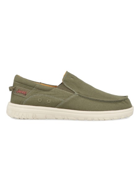 jeep Samoa Slip On mocassino in cotone